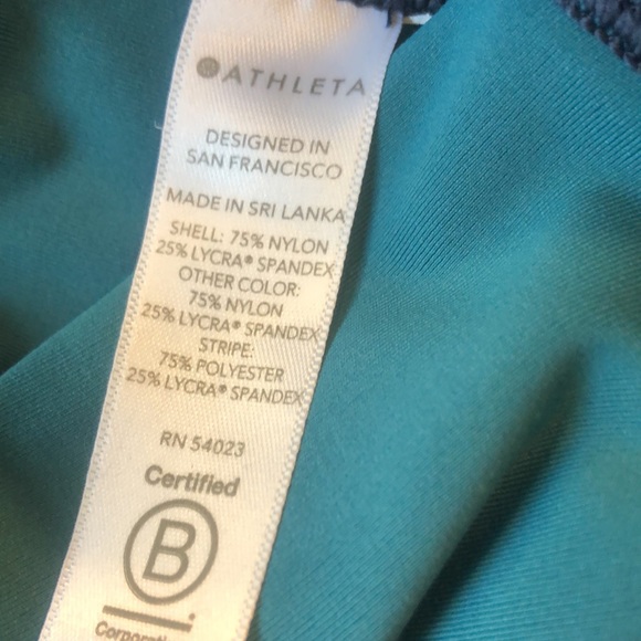 Athleta Crunch Colorblock 7/8 Tights - Picture 9 of 9